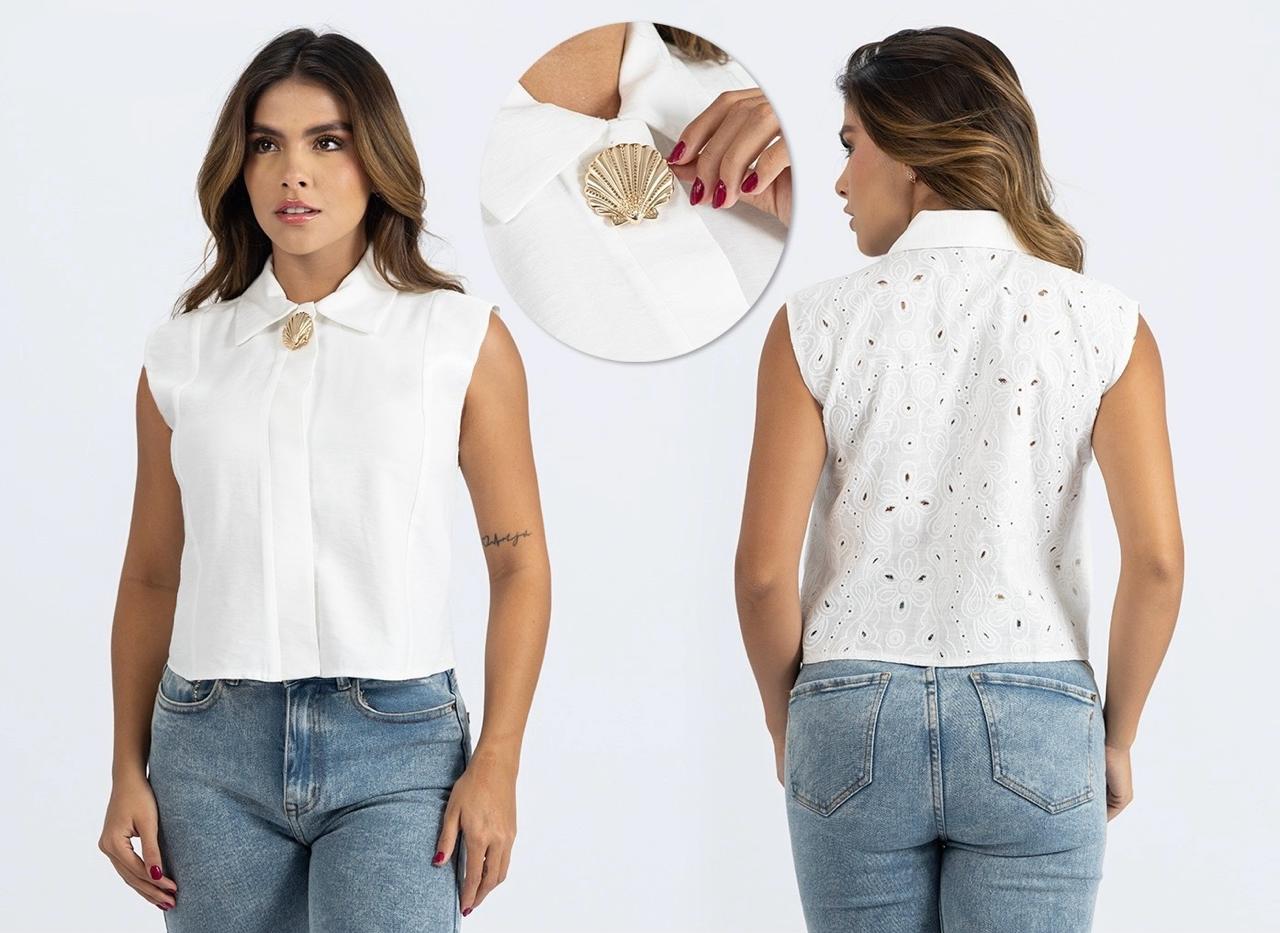 BLUSA ESPALDA BORDADA (1154017)