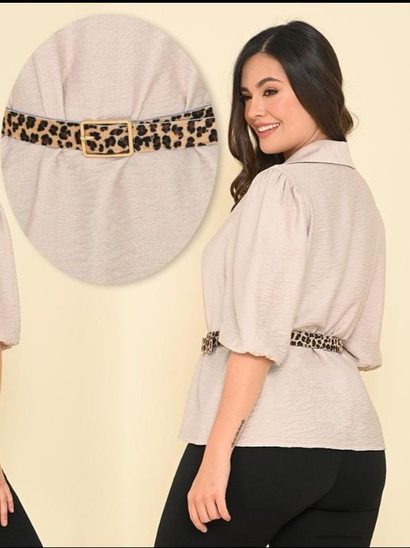 CAMISA MANGA 3/4 TALLA PLUS (1142339)