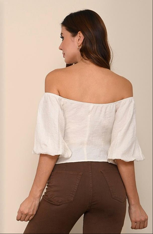 BLUSA MANGA BOMBACHA (1153874)