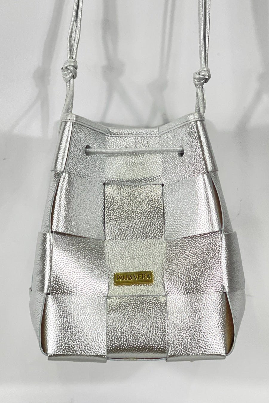 BOLSO PLATEADO MANOS LIBRES (880G)