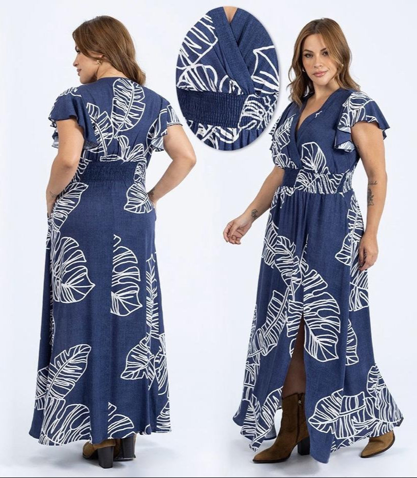 VESTIDO LARGO TALLA PLUS (1142459)