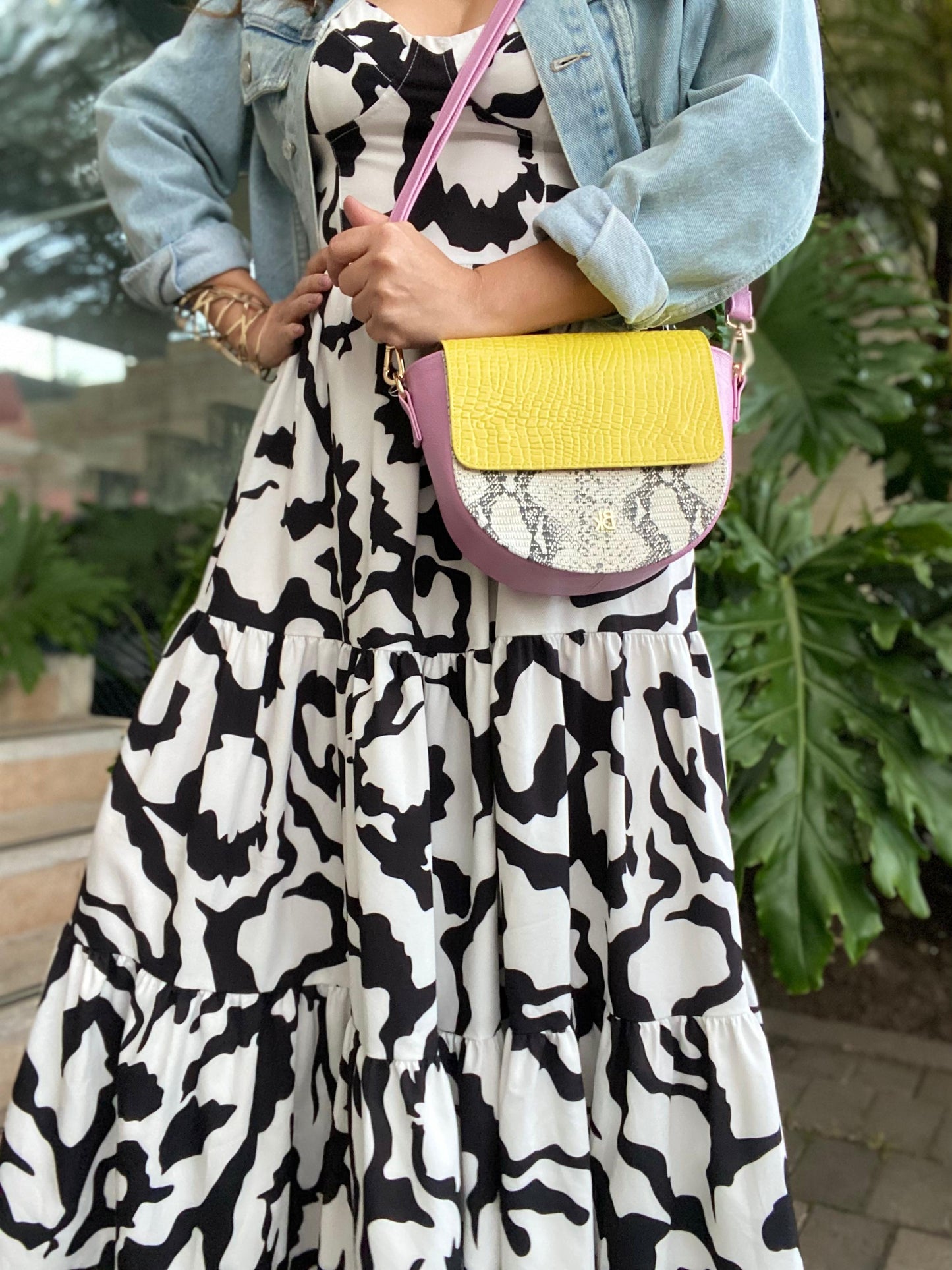 BOLSO MEDIA LUNA (AMBER)