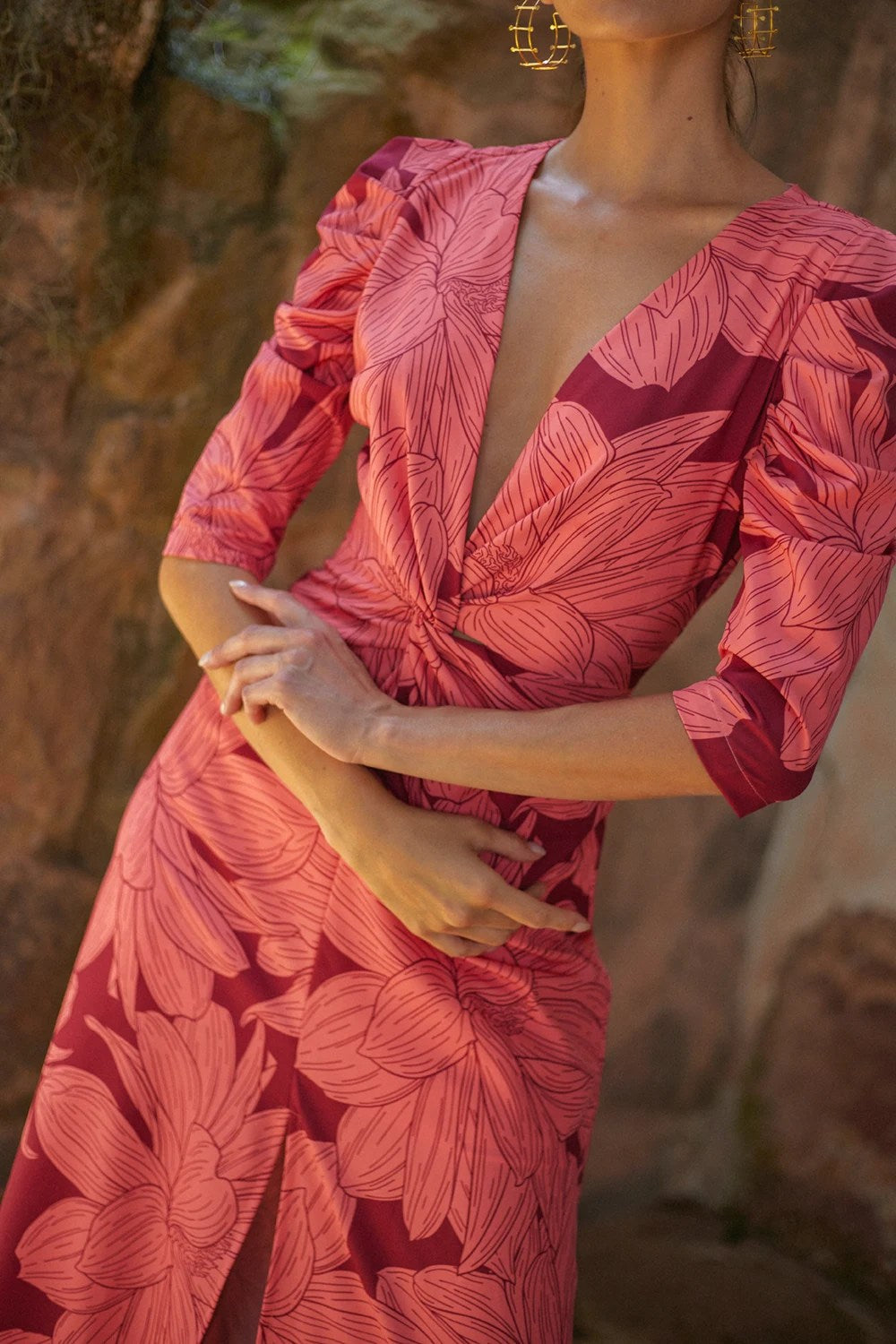 VESTIDO BRUNA TERRACOTA