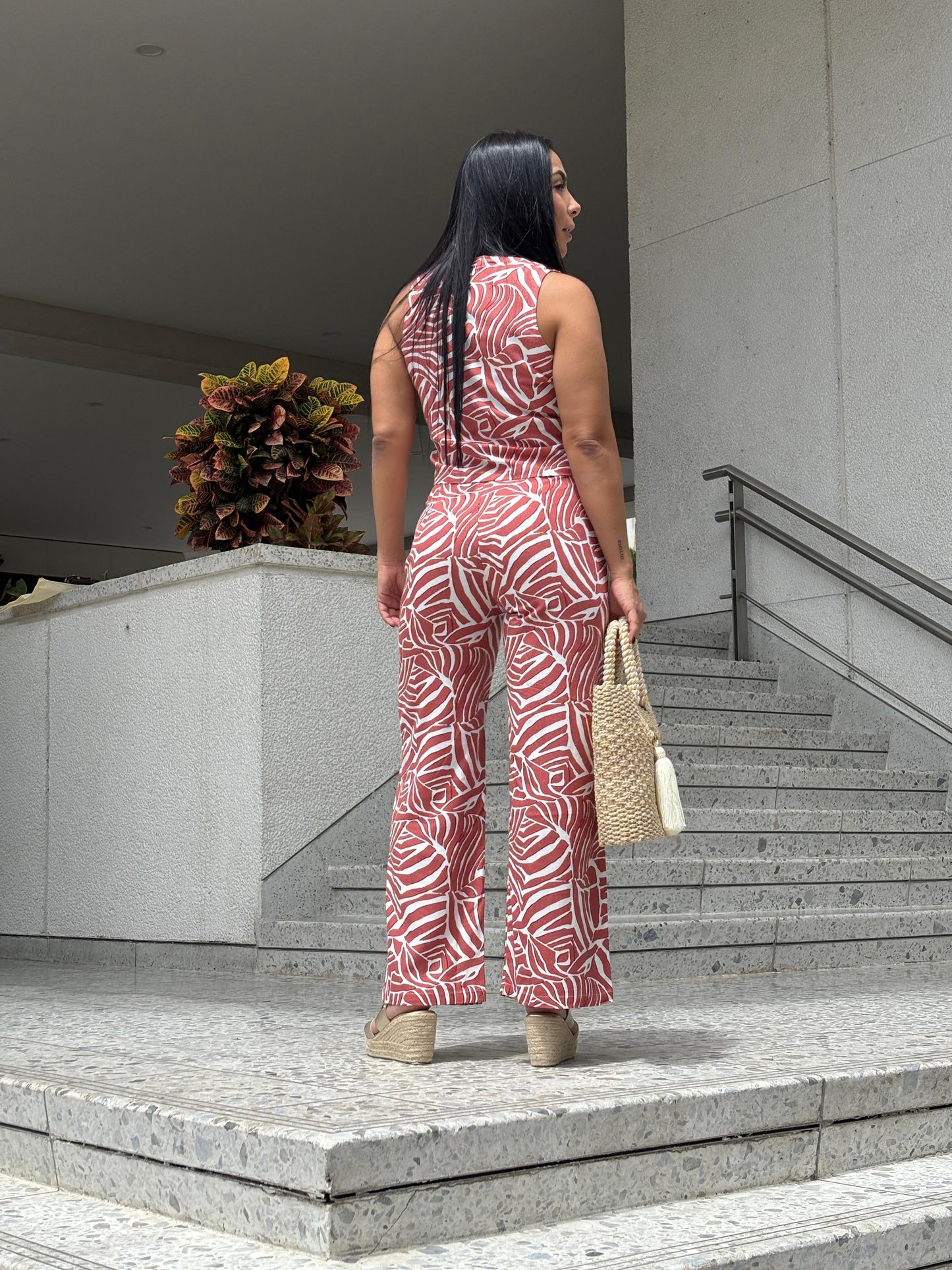 PANTALON BHETTA ROJO CARNAUBA (PF31310744)