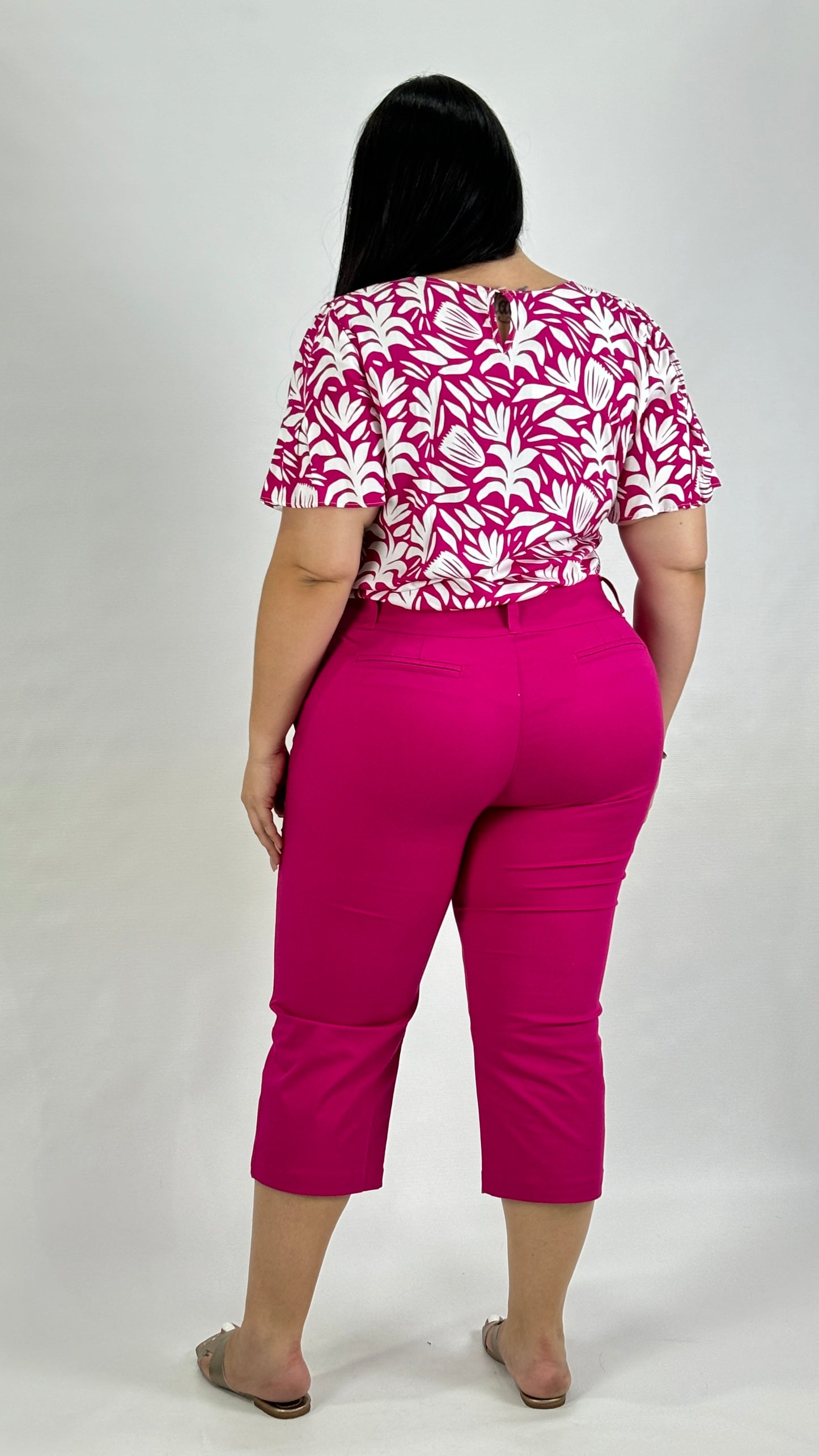 PANTALON DAMA FUCSIA (53751)