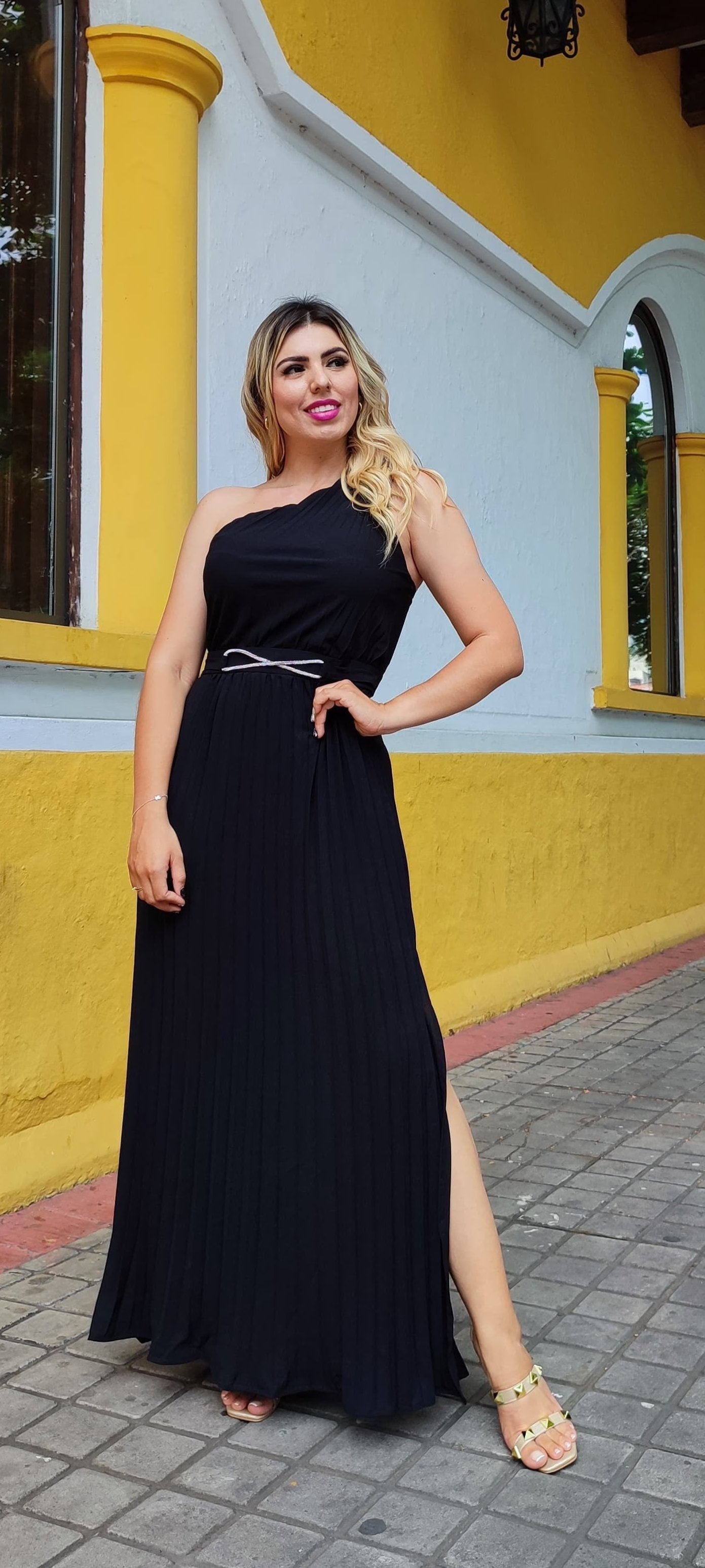 VESTIDO PLISADO (1153213)