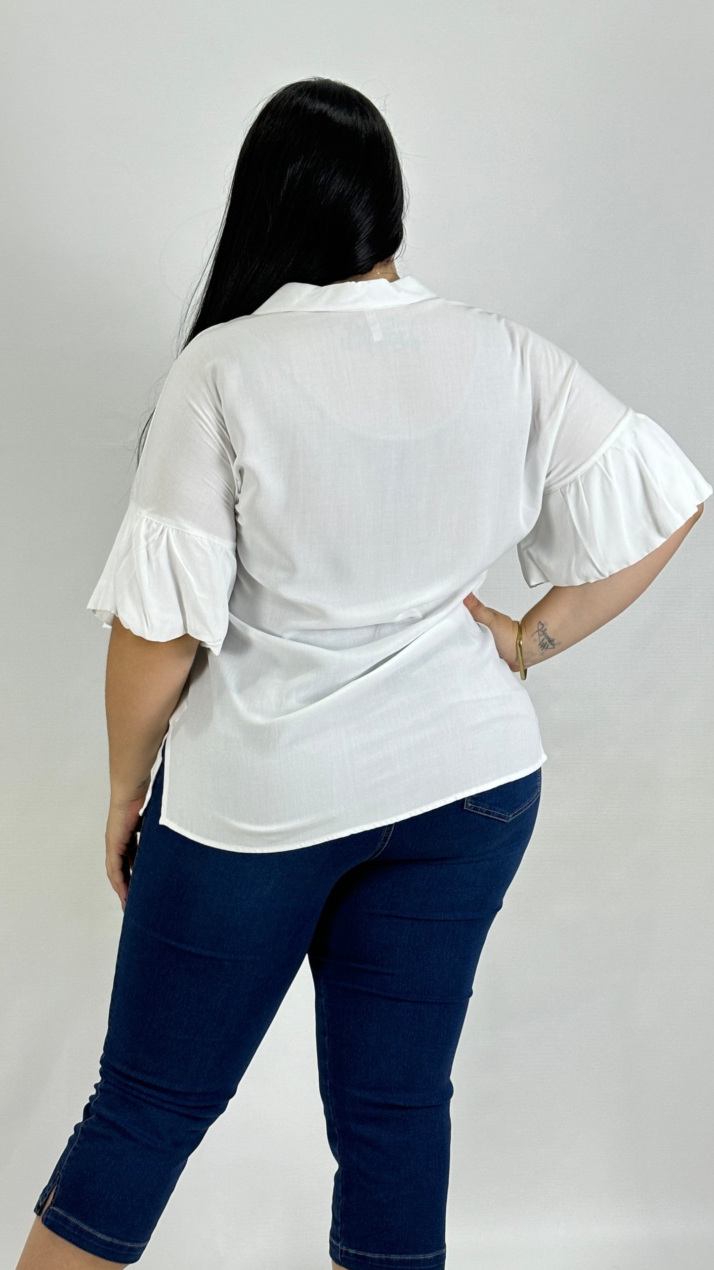 BLUSA DAMA MANGA CORTA (74042)