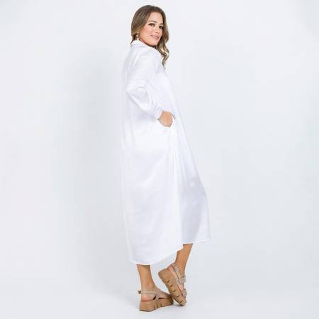 VESTIDO BLANCO CAMISERO (1121225)