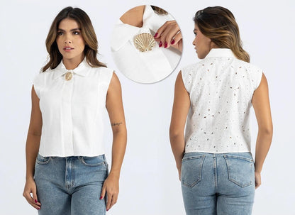 BLUSA ESPALDA BORDADA (1154017)