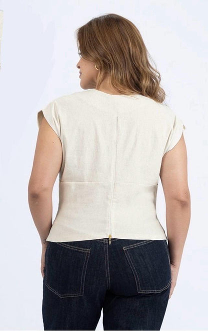 BLUSA HERRAJE TALLA PLUS (1142504)