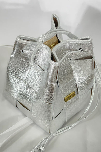 BOLSO PLATEADO MANOS LIBRES (880G)