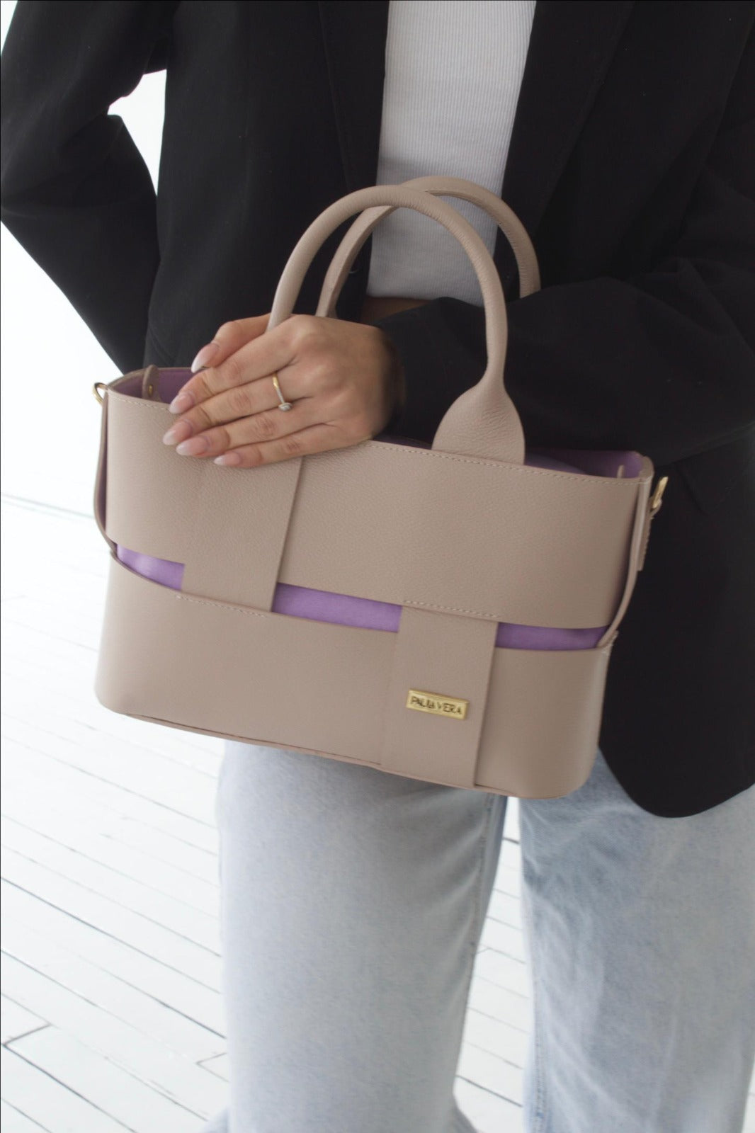 BOLSO GRANDE HANDBAG TIPO CANASTO (827G)