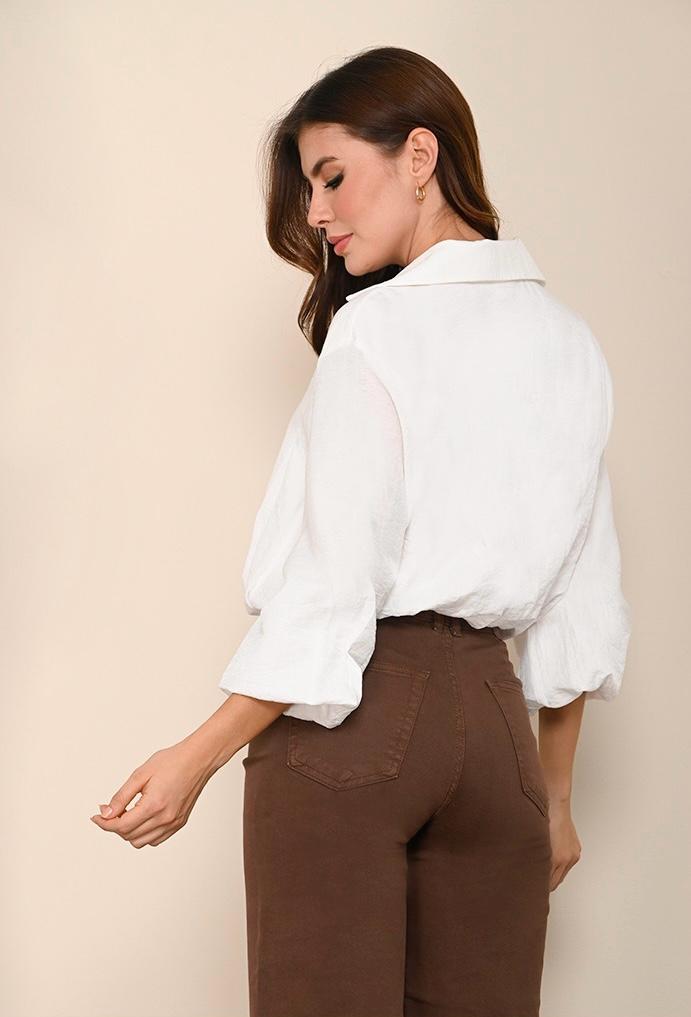 BLUSA CAMISERA GLOBO (1196196)