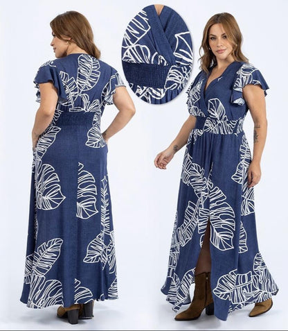 VESTIDO LARGO TALLA PLUS (1142459)