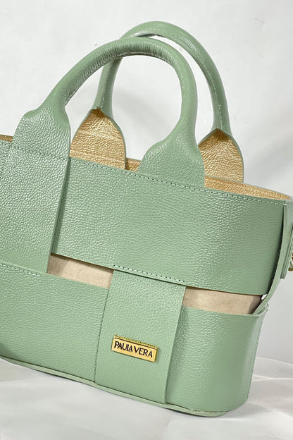 BOLSO MEDIANO HANDBAG TIPO CANASTO (827M)