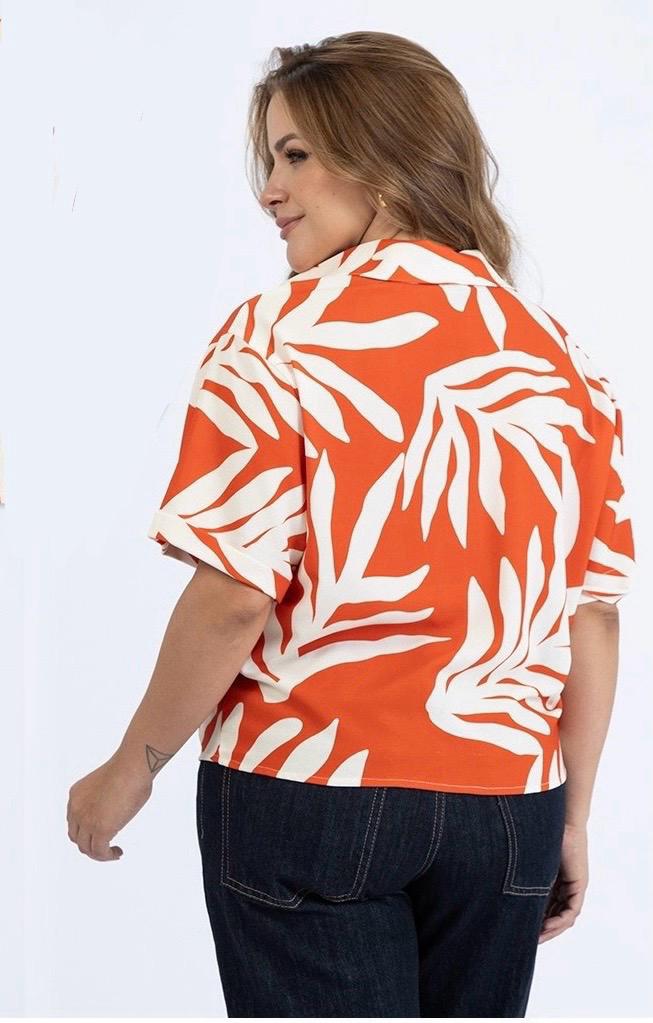 BLUSA ENTORCHADA TALLA PLUS (1142492)