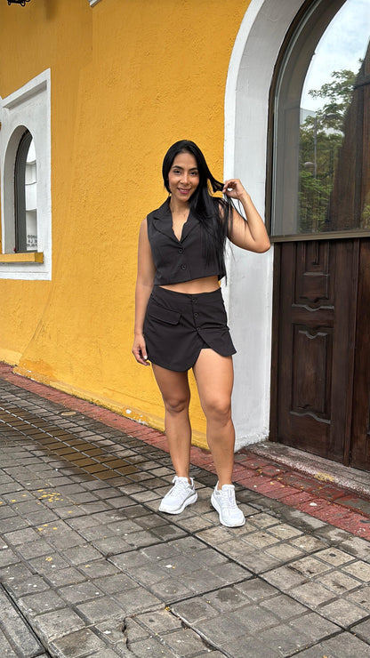SET SHORT Y CHALECO (B43037027)