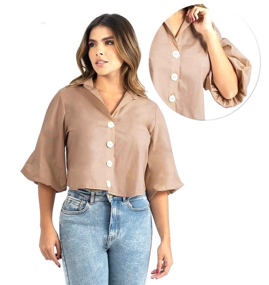 CAMISERA MANGA GLOBO (1153968)